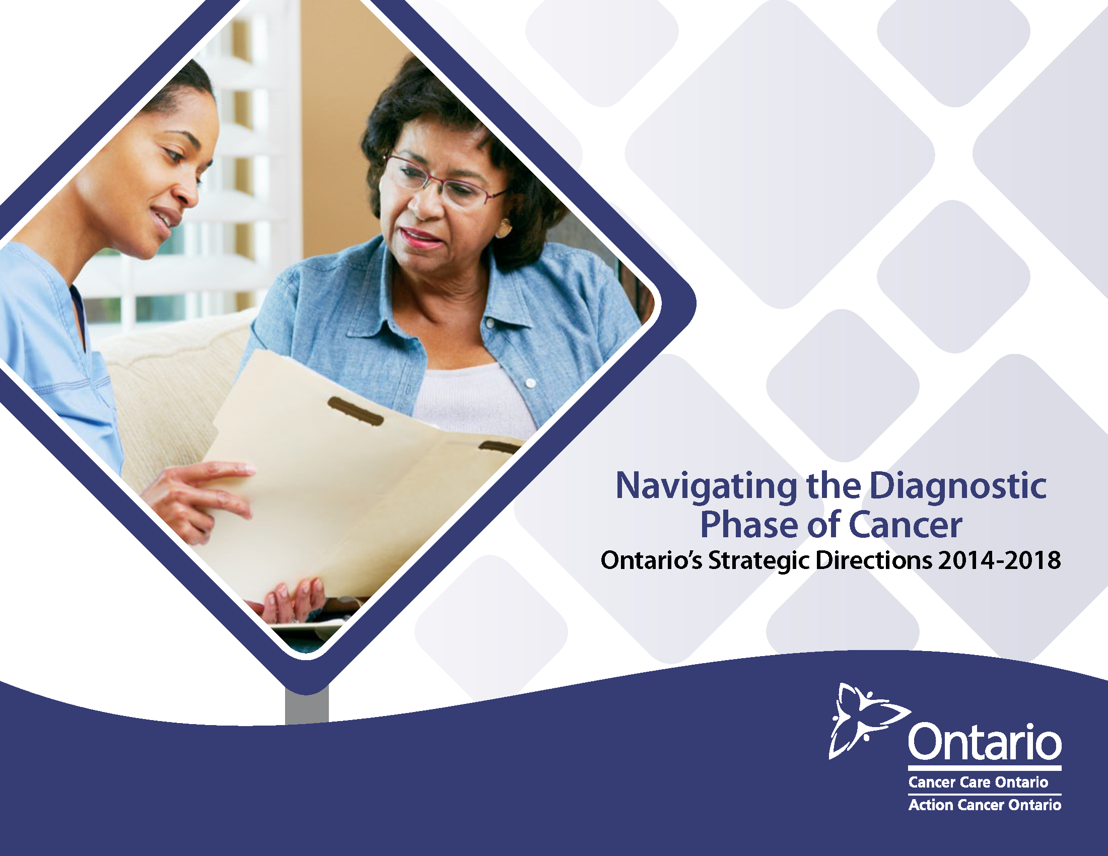 Navigating the Diagnostic Phase of Cancer: Ontario’s Strategic Directions 2014–2018