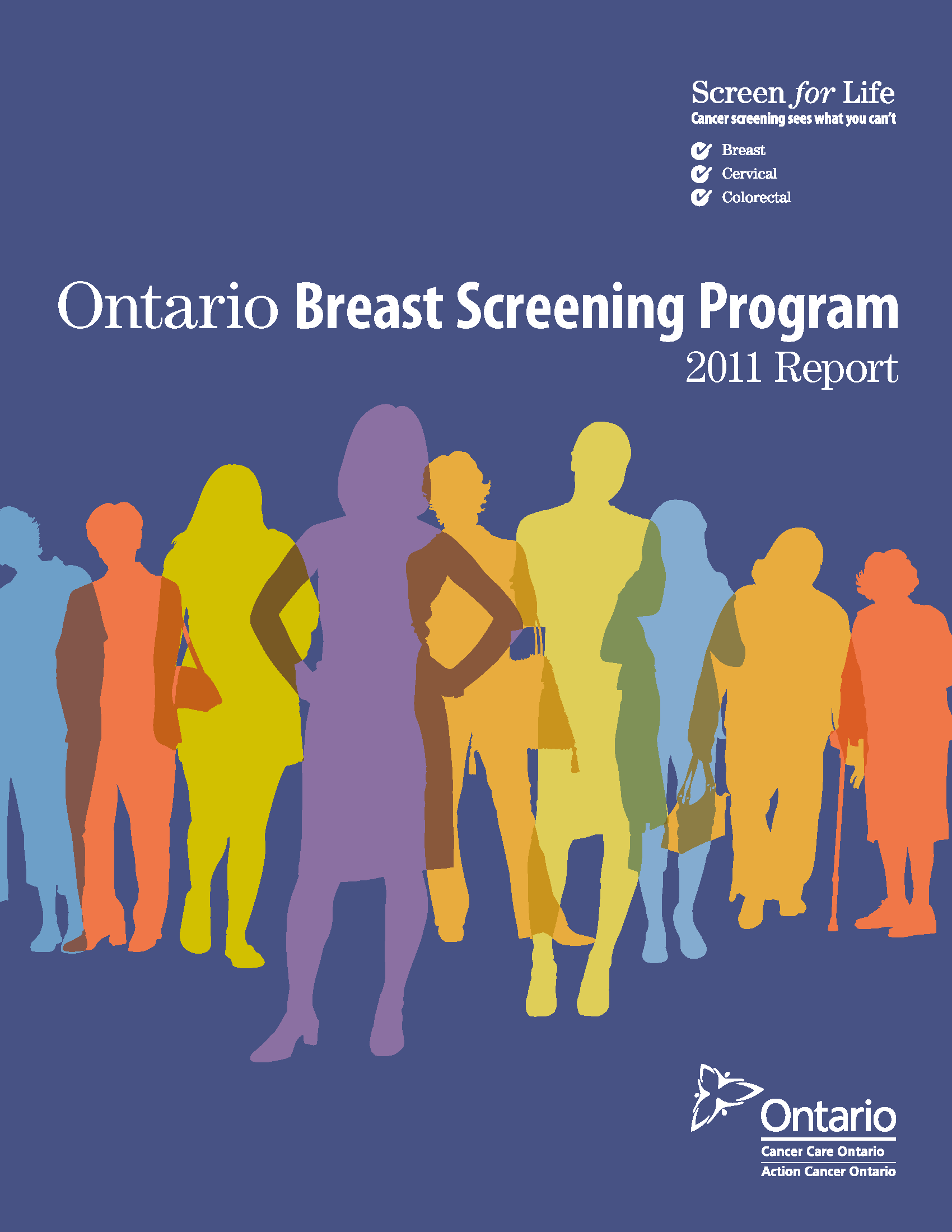 Rapport 2011 du Programme ontarien de dépistage du cancer du sein