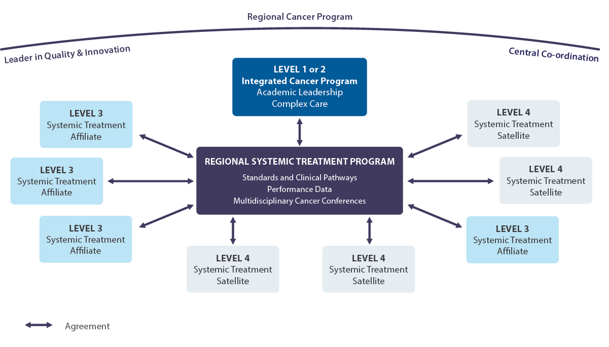 Regional Model for Quality Systemic Treatment Diagram